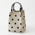 Knit Magnetic Clasp Bucket Bag