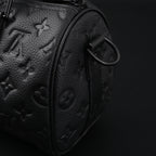 Louis Vuitton Keepall Bandoulière 50 – Monogram Shadow Black Leather