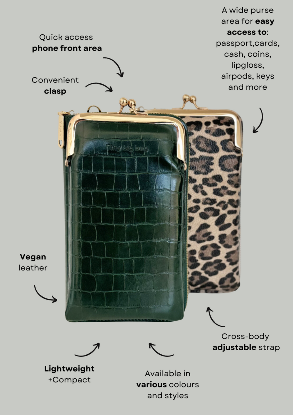 MOMA crossbody phone bag