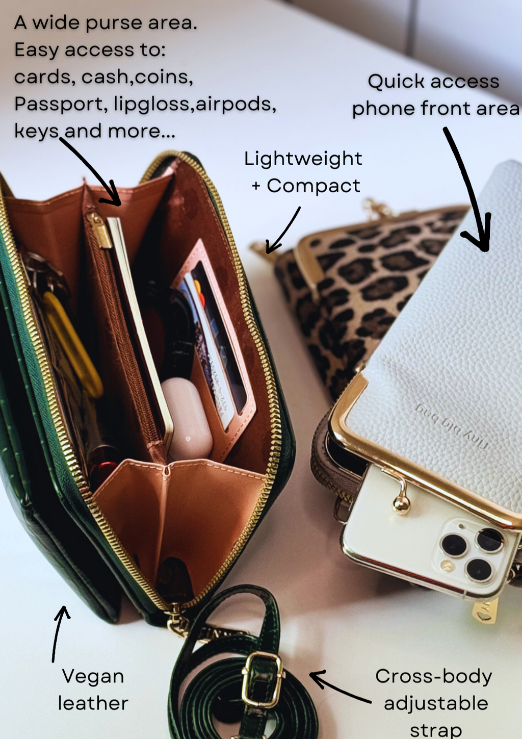 MOMA crossbody phone bag