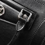 Louis Vuitton Nano Biker Bag in Black Lambskin Leather – Top Handle & Shoulder Carry (M14623)